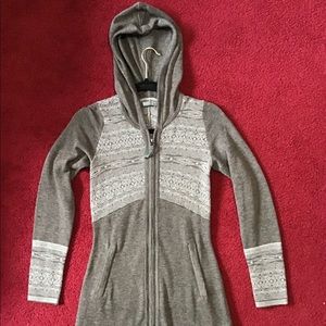 🌸NWOT🌸 ATHLETA longline hooded sweater. sXXS